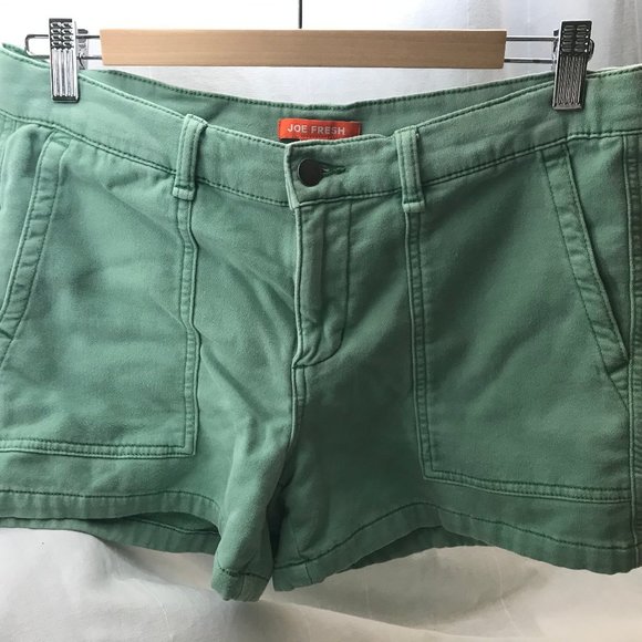 Joe Fresh Sage Green Shorts - Picture 1 of 3